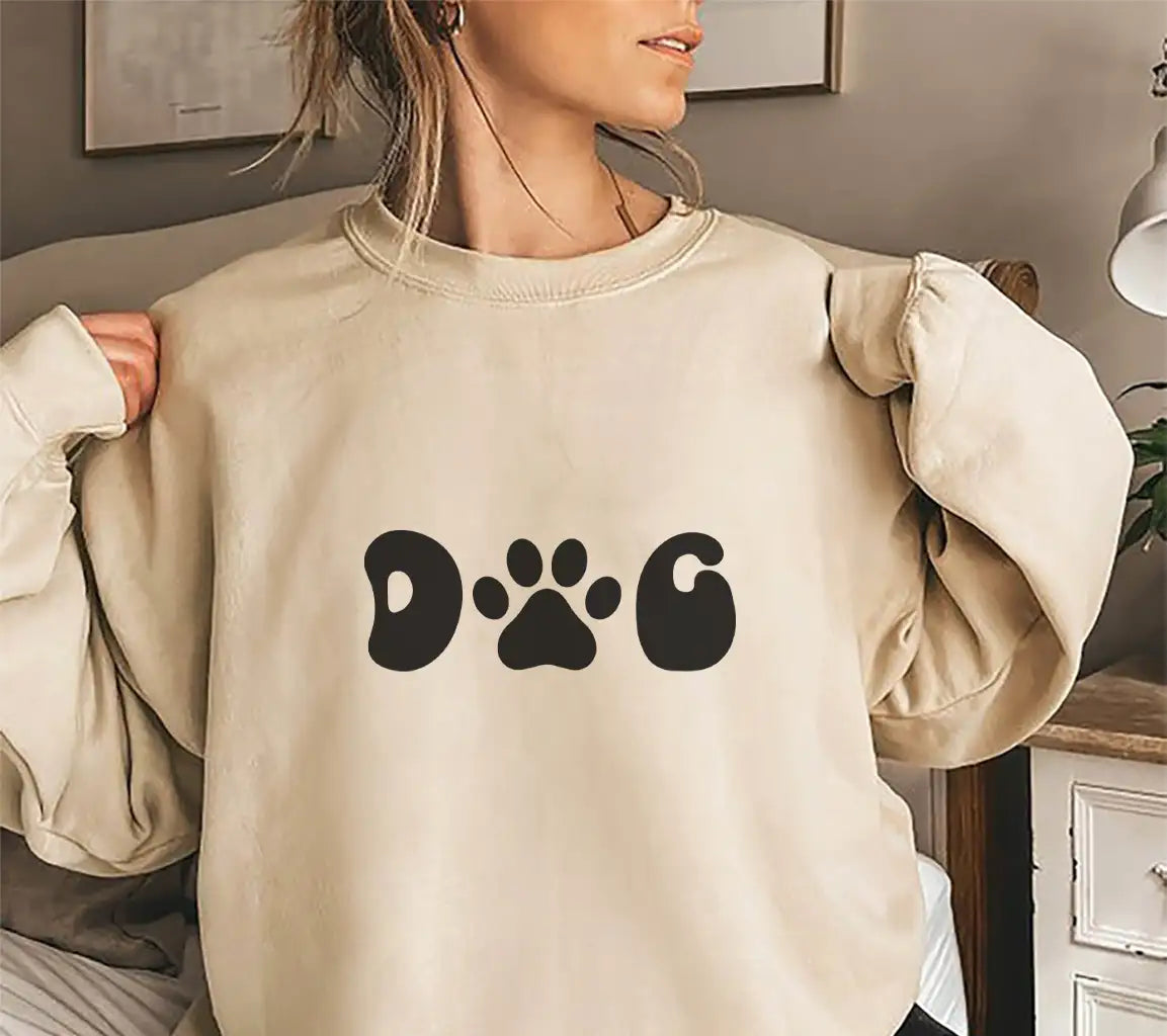  Dog Paw Print Silhouette SVG - Huge Design SVG