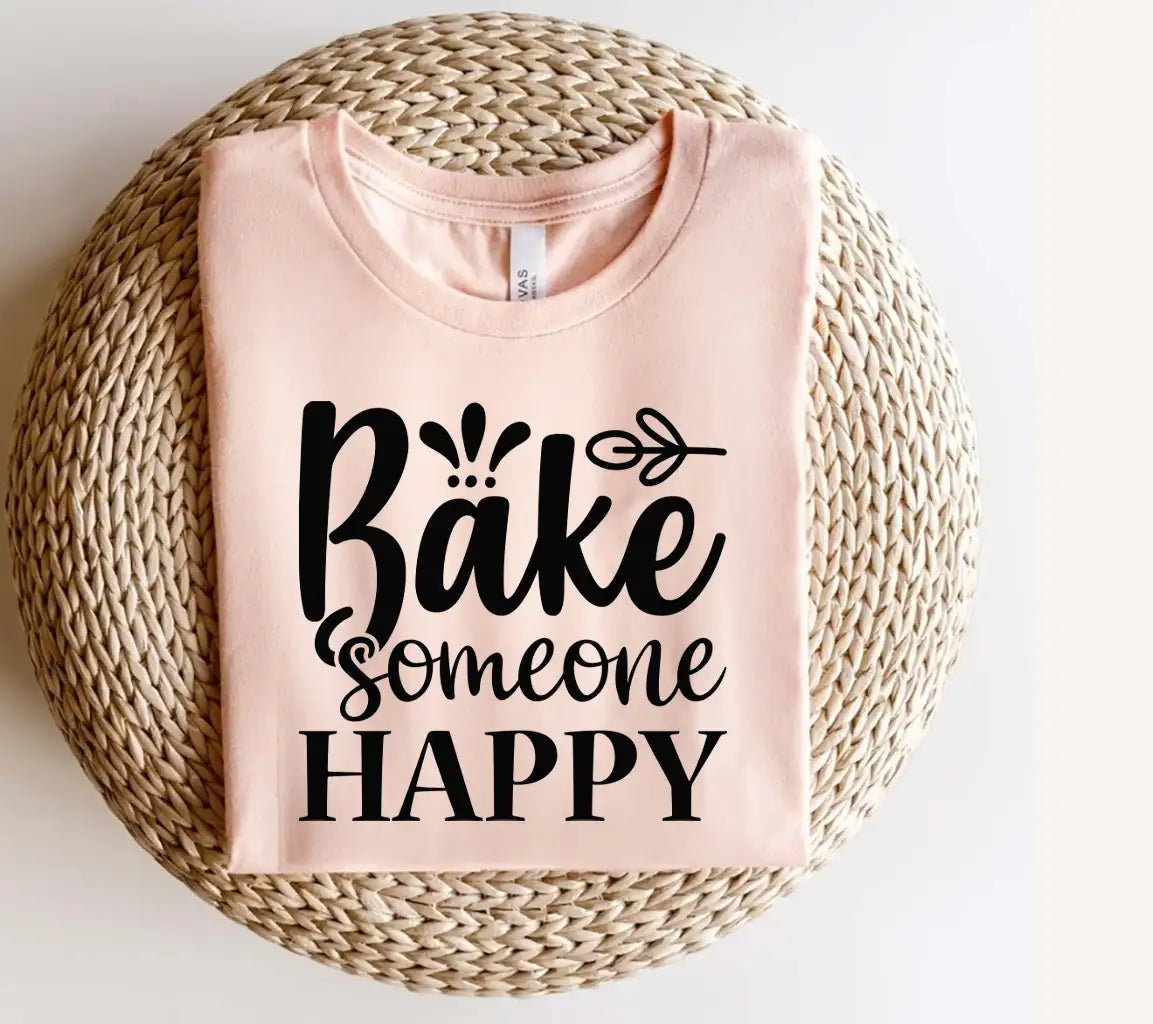  Bake Someone Happy SVG Design - Perfect for Home Baking SVG