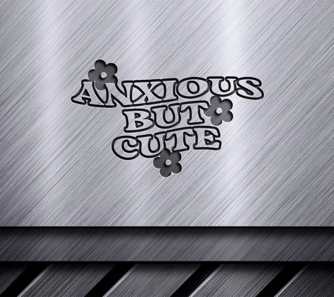 Anxious But Cute  SVG Design - Huge Aesthetic SVG