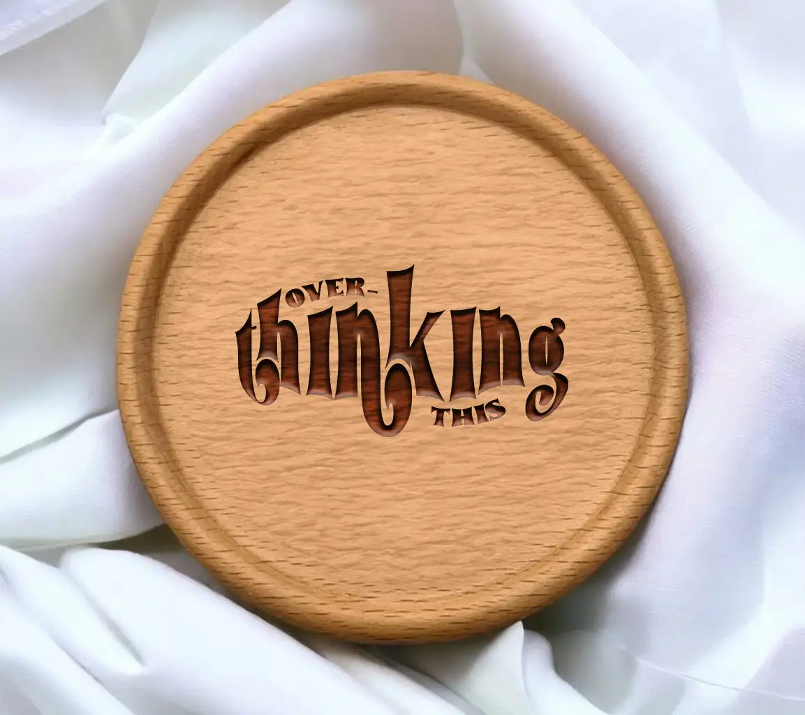 Overthinking This SVG -  Aesthetic Sign SVG