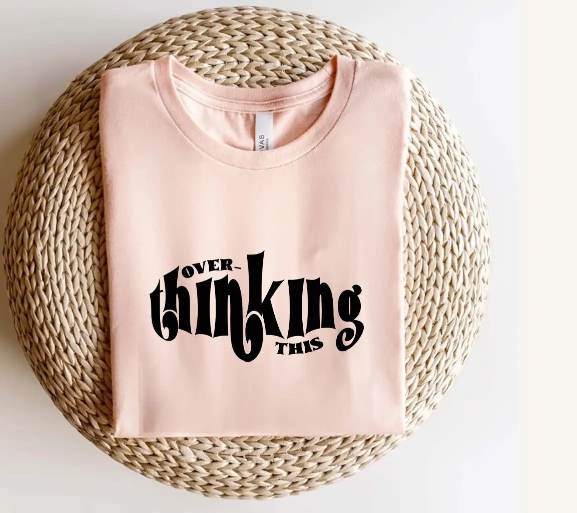 Overthinking This SVG -  Aesthetic Sign SVG