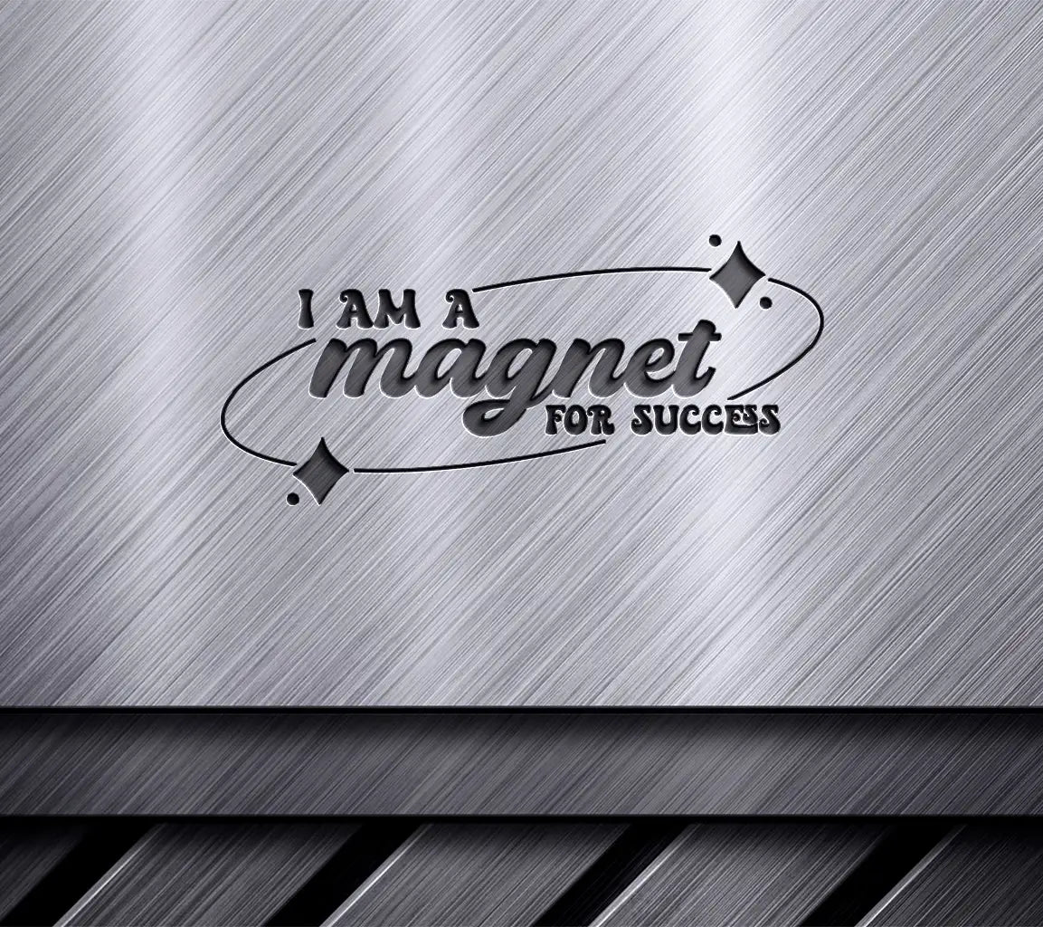 I Am a Magnet for Success SVG - Huge Affirmation Design SVG