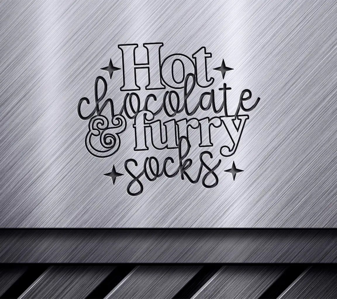 Hot Chocolate Furry Socks SVG Design SVG