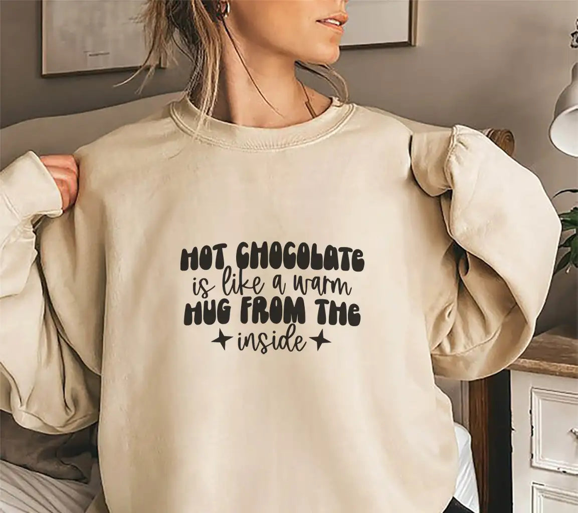 Hot Chocolate Warm Hug SVG - Digital Download SVG