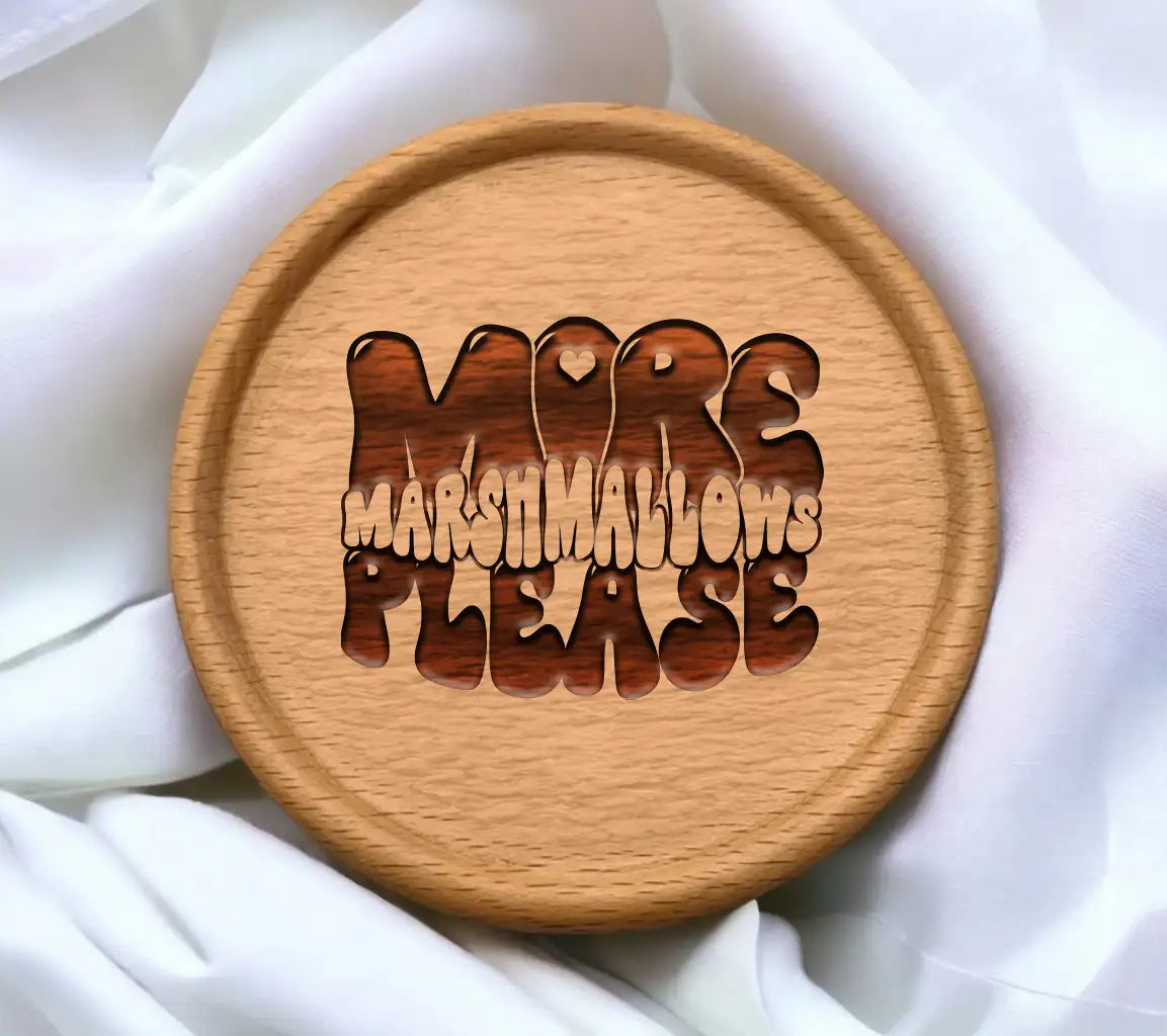 More Marshmallows Please SVG for Hot Chocolate SVG