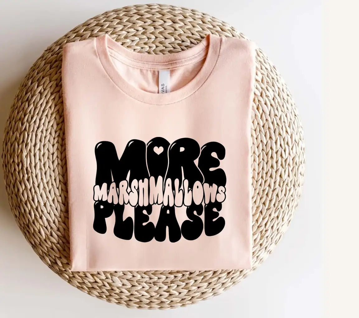  More Marshmallows Please SVG for Hot Chocolate SVG