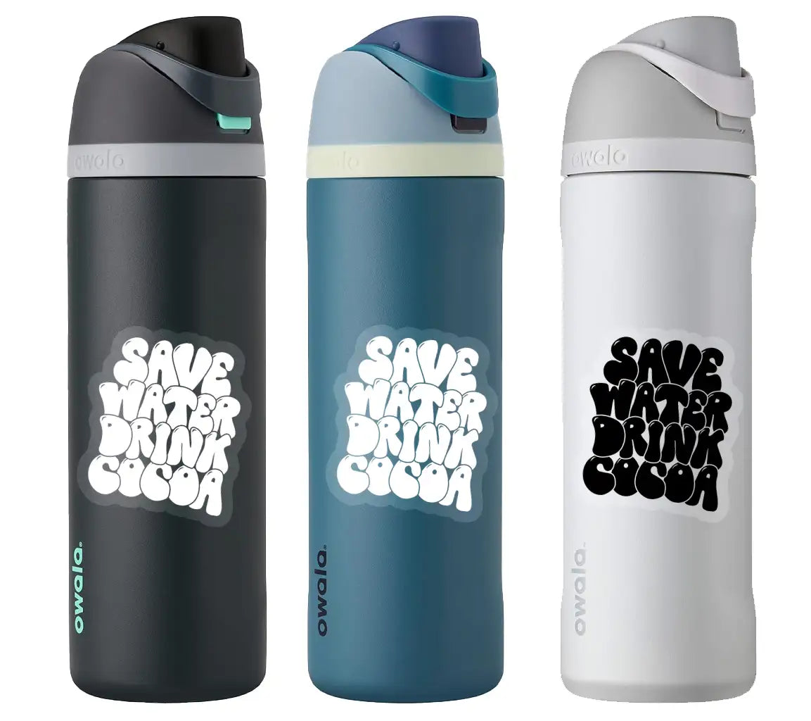 Save Water, Drink Cocoa -  SVG Poster SVG