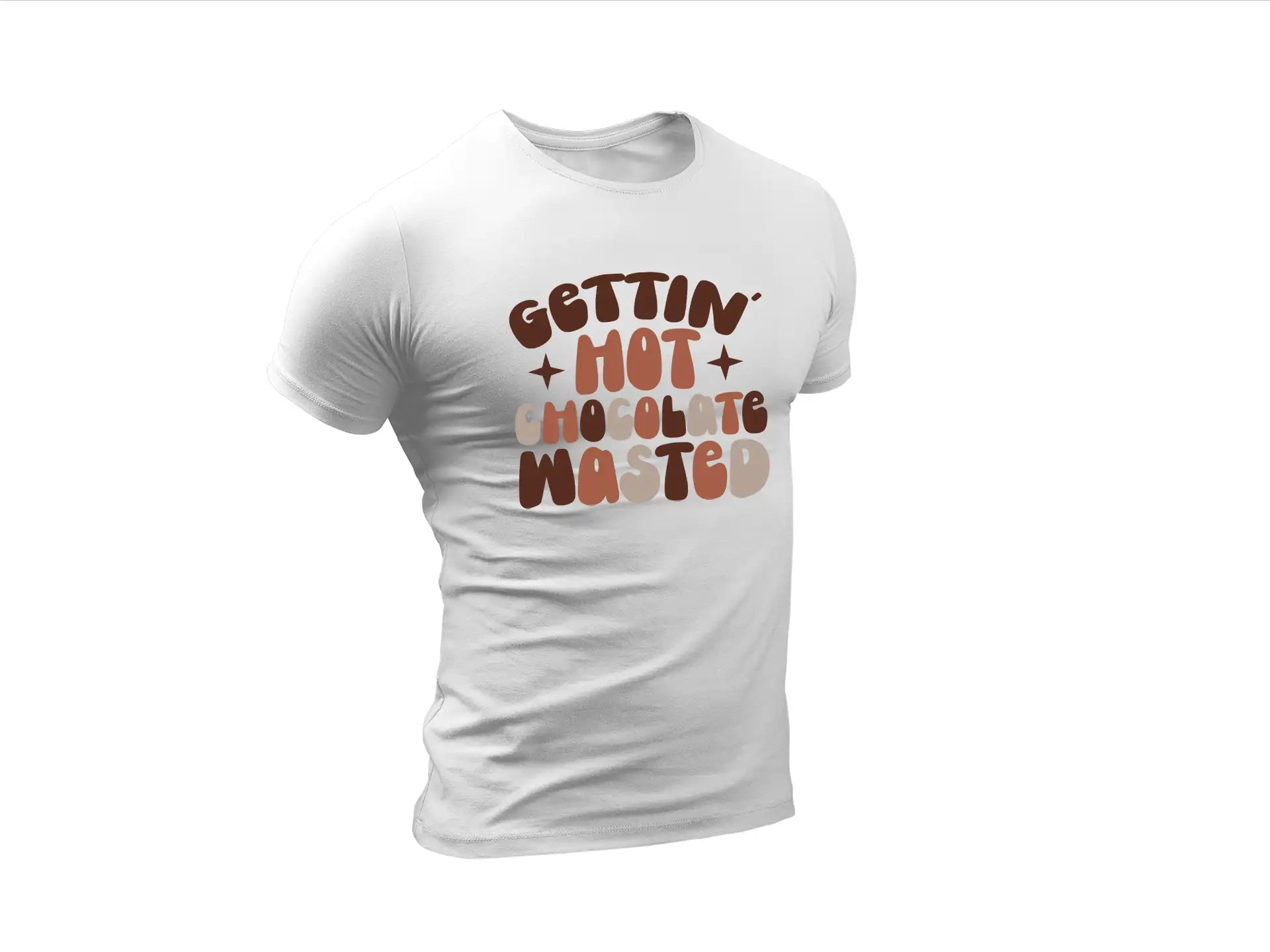 Gettin Hot Chocolate Wasted SVG - Huge Design for T-Shirts, Mugs & More SVG