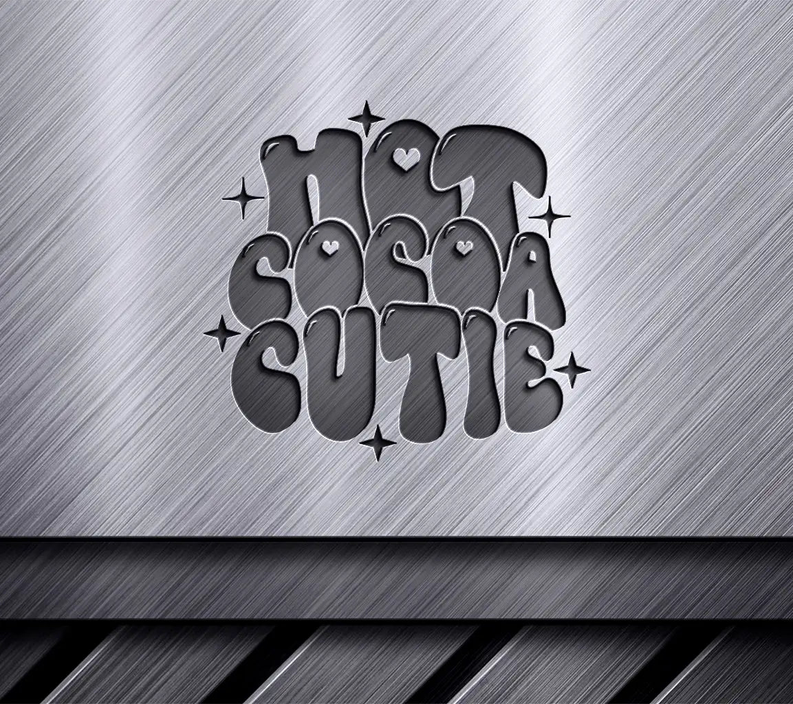 Hot Cocoa Cutie SVG - Huge Hot Chocolate Design SVG
