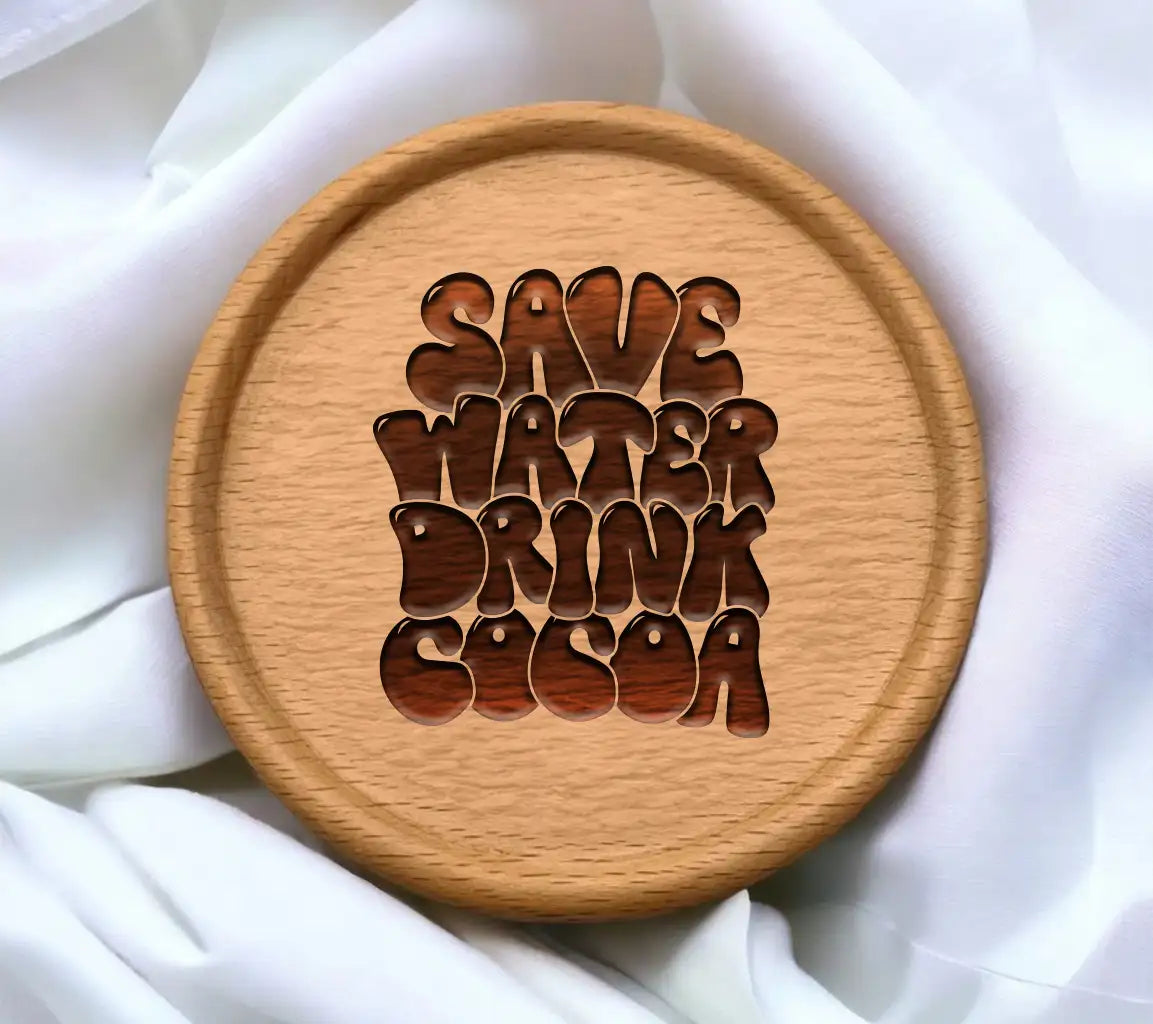 Save Water, Drink Cocoa SVG Huge Hot Chocolate Design SVG