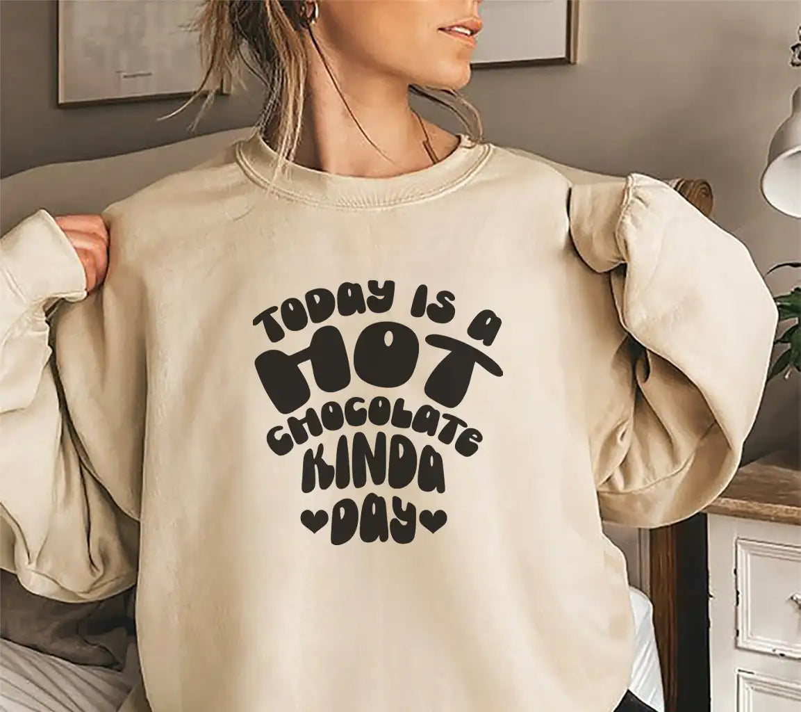 Today is a Hot Chocolate Kinda Day SVG Cut File SVG