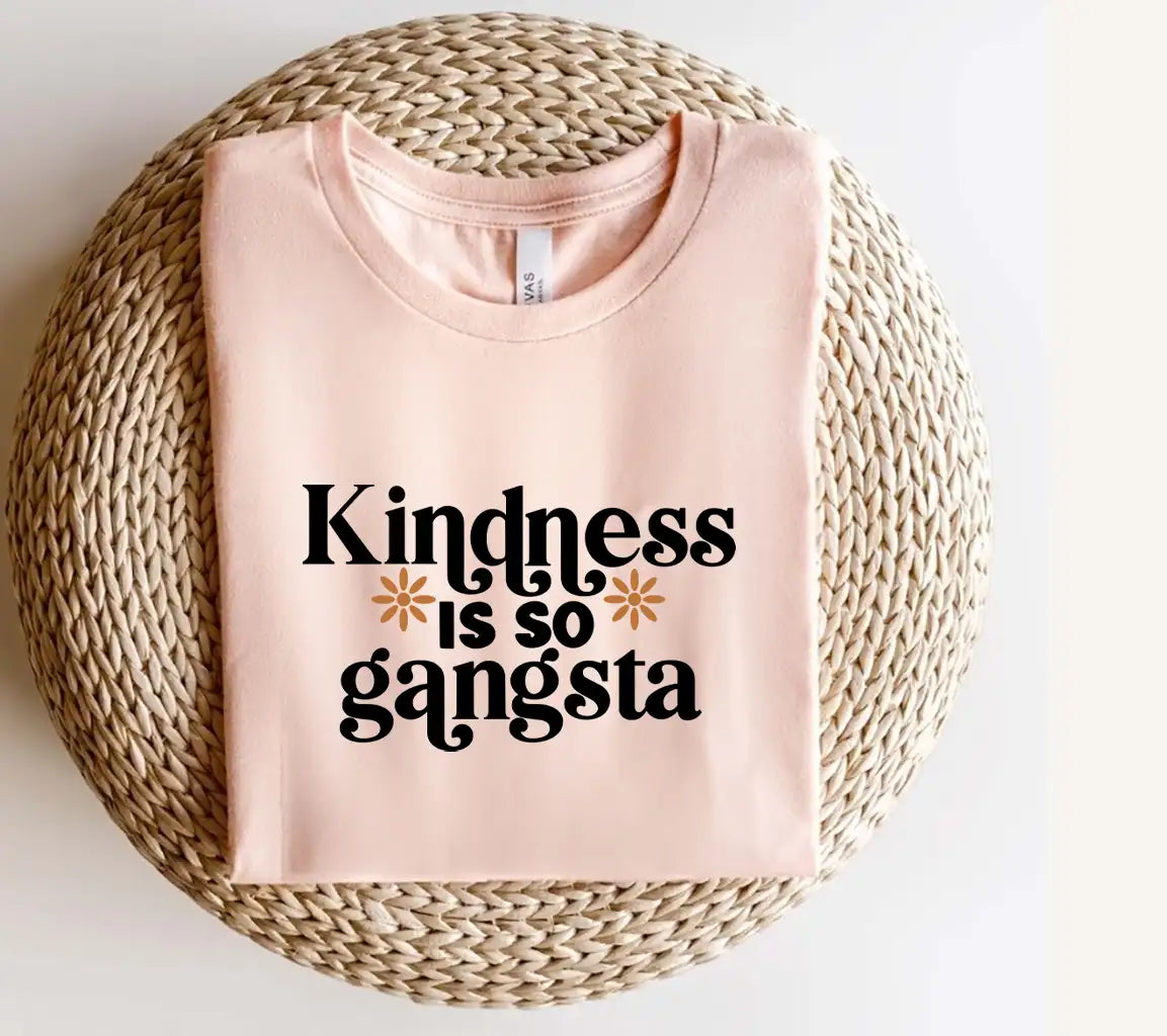 Kindness Is So Gangsta SVG Design - Huge & Colorful SVG
