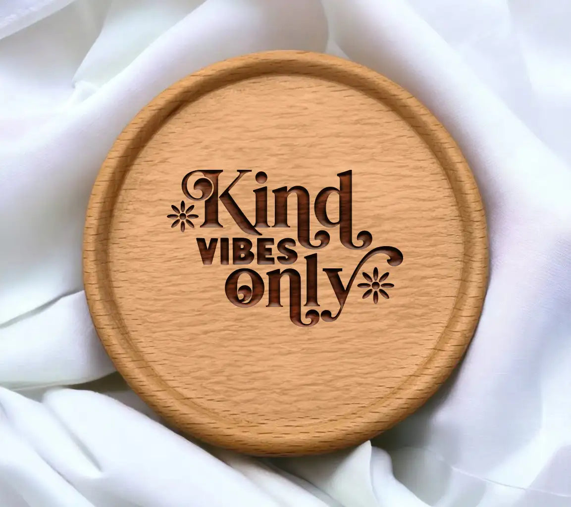 Kind Vibes Only SVG -  Huge Kindness Sign Design SVG
