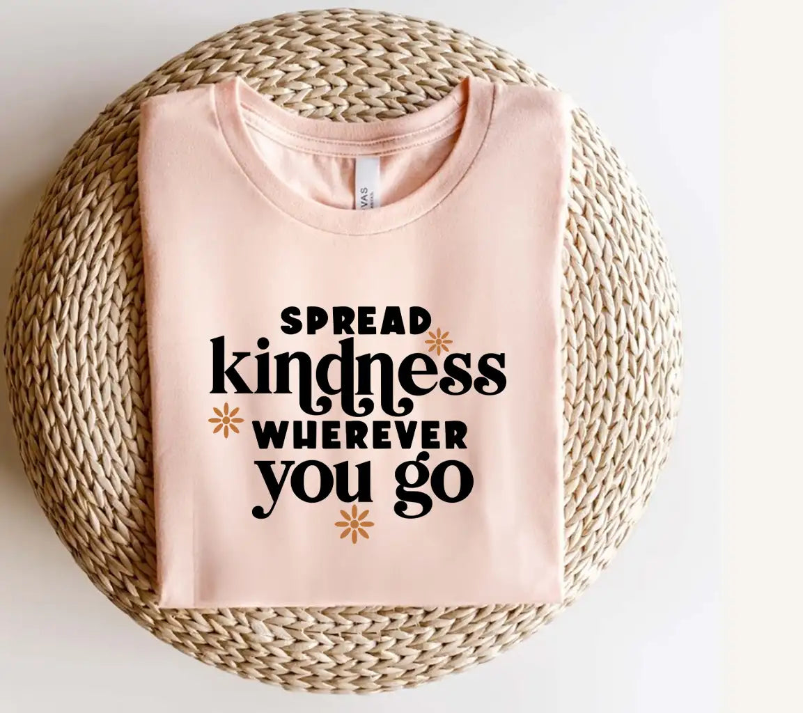 Spread Kindness Wherever You Go SVG Design - Huge & Colorful SVG