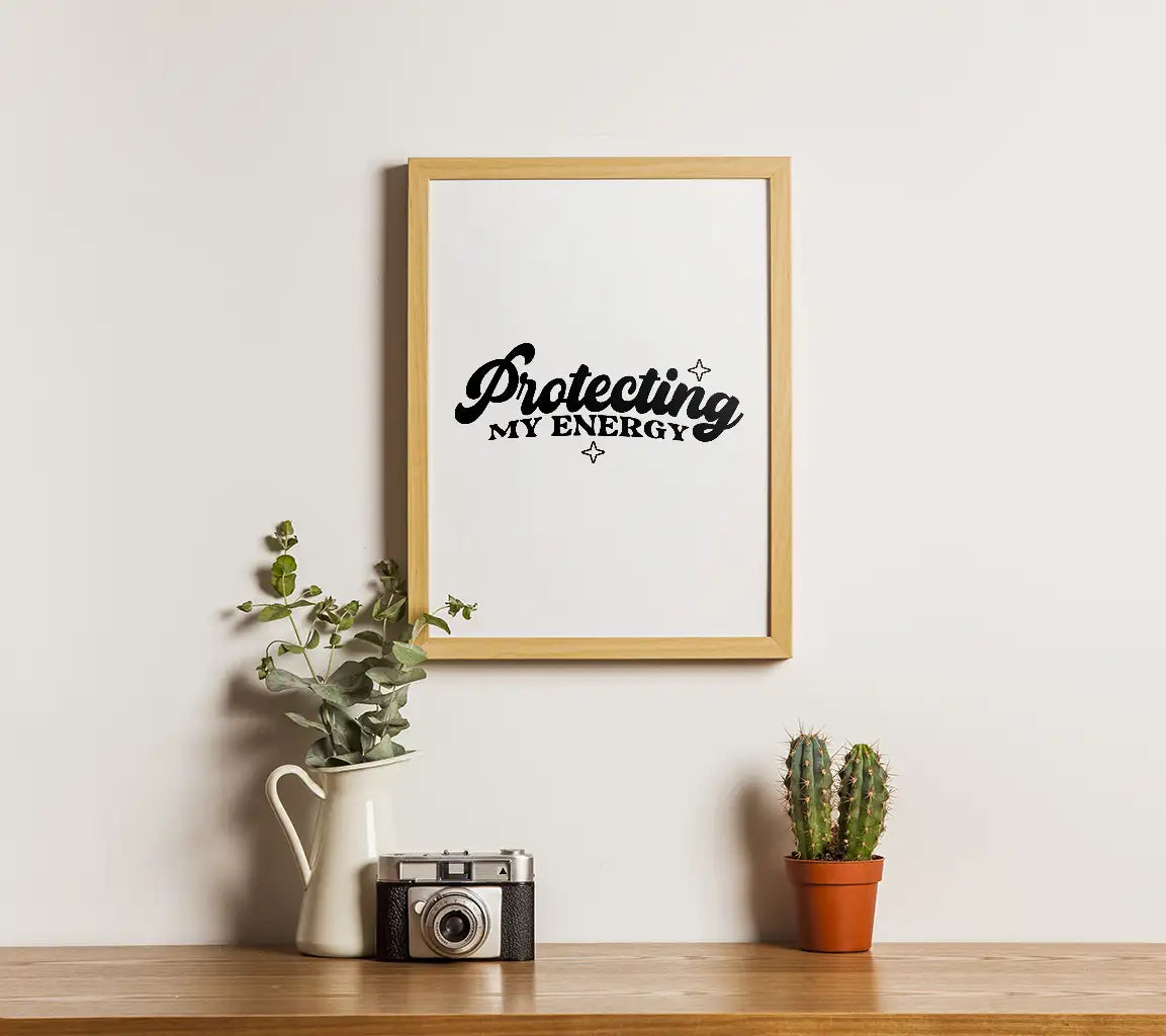  Protecting My Energy SVG Design - Law of Attraction Design SVG
