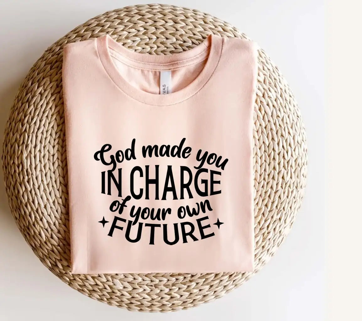 God Made You In Charge SVG - Law of Attraction Design SVG