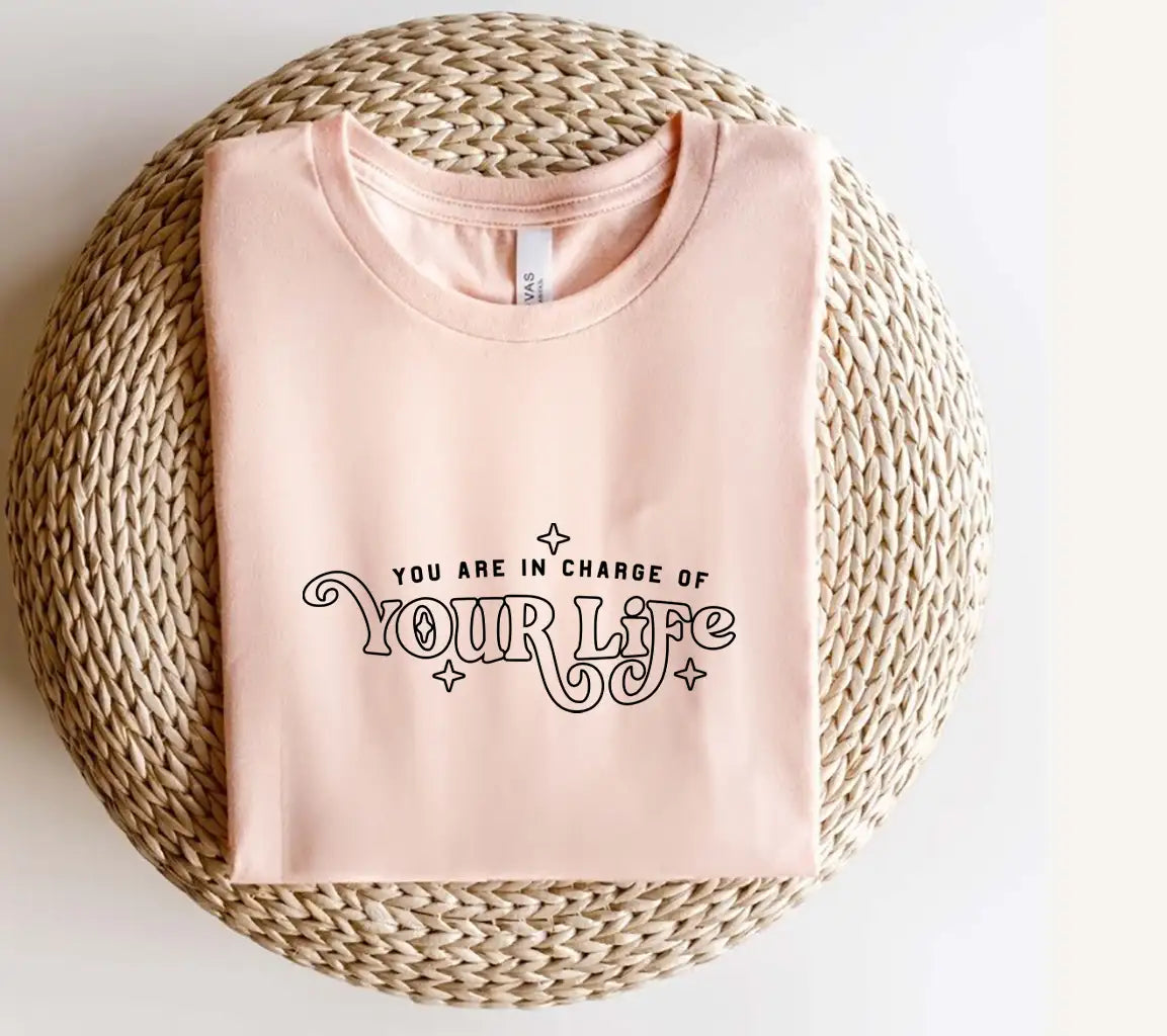 You Are In Charge Of Your Life  SVG - Law of Attraction Design SVG