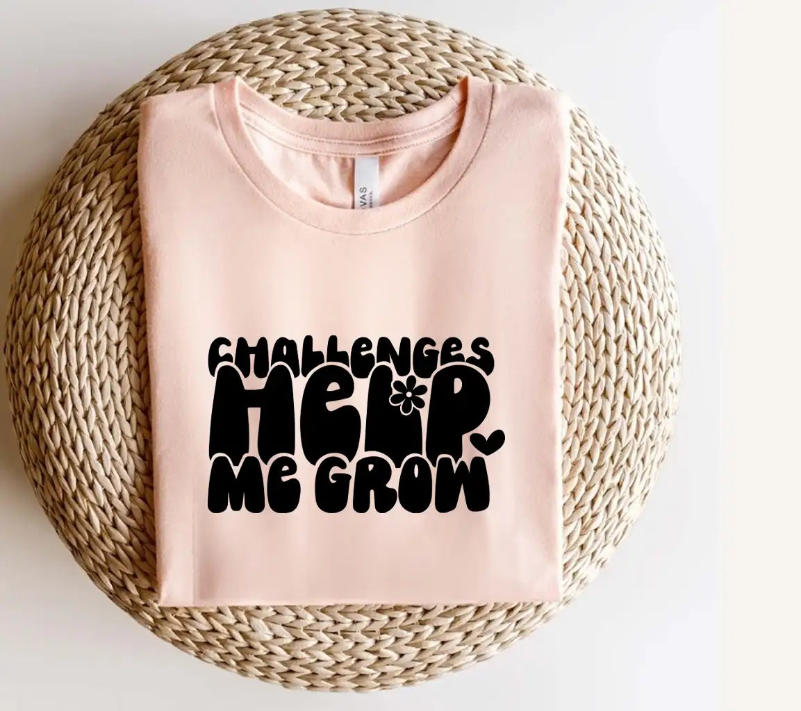  Challenges Help Me Grow SVG Design - Mental Health Quote SVG