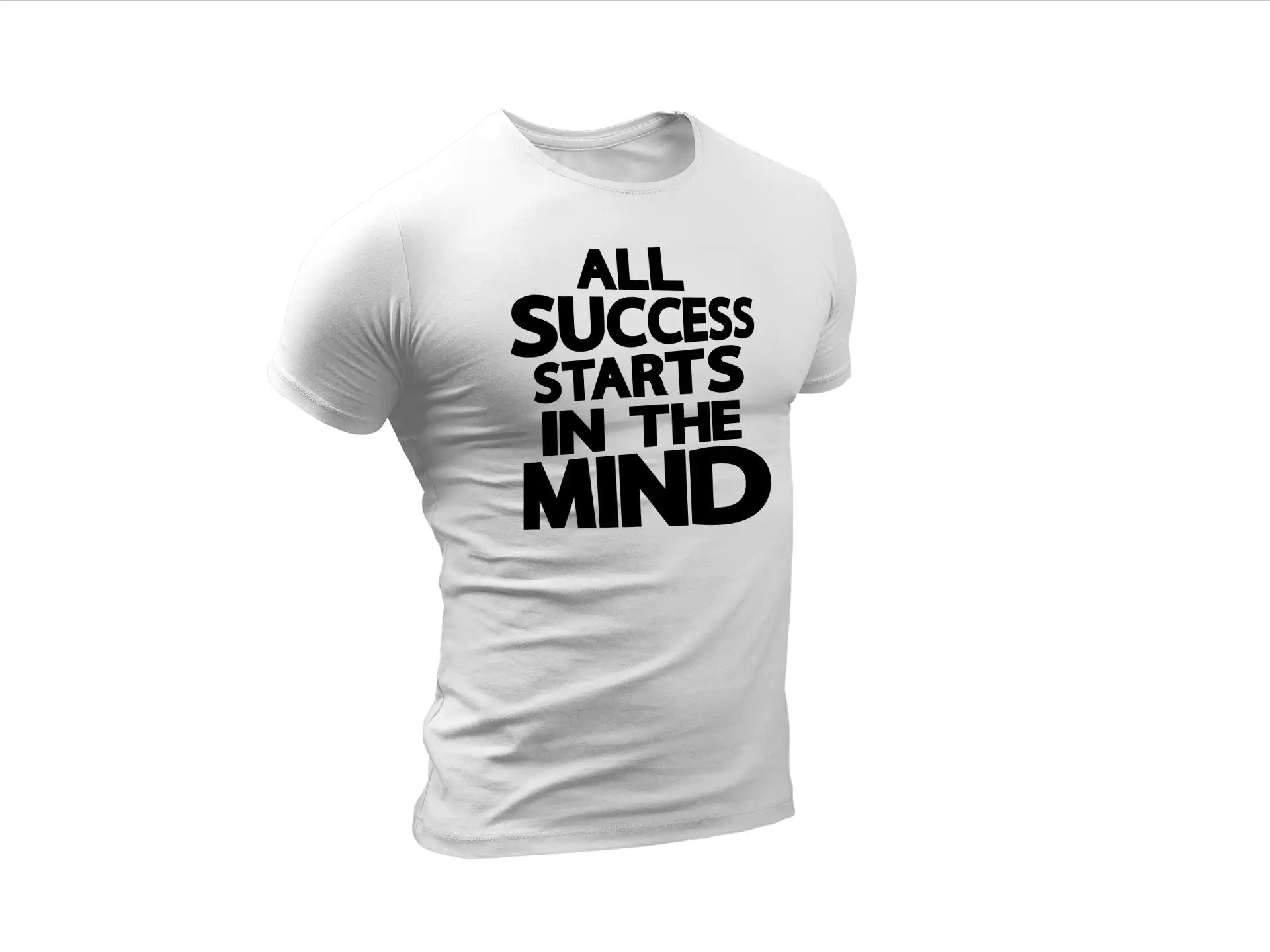 All Success Starts In The Mind - Motivational SVG Design SVG