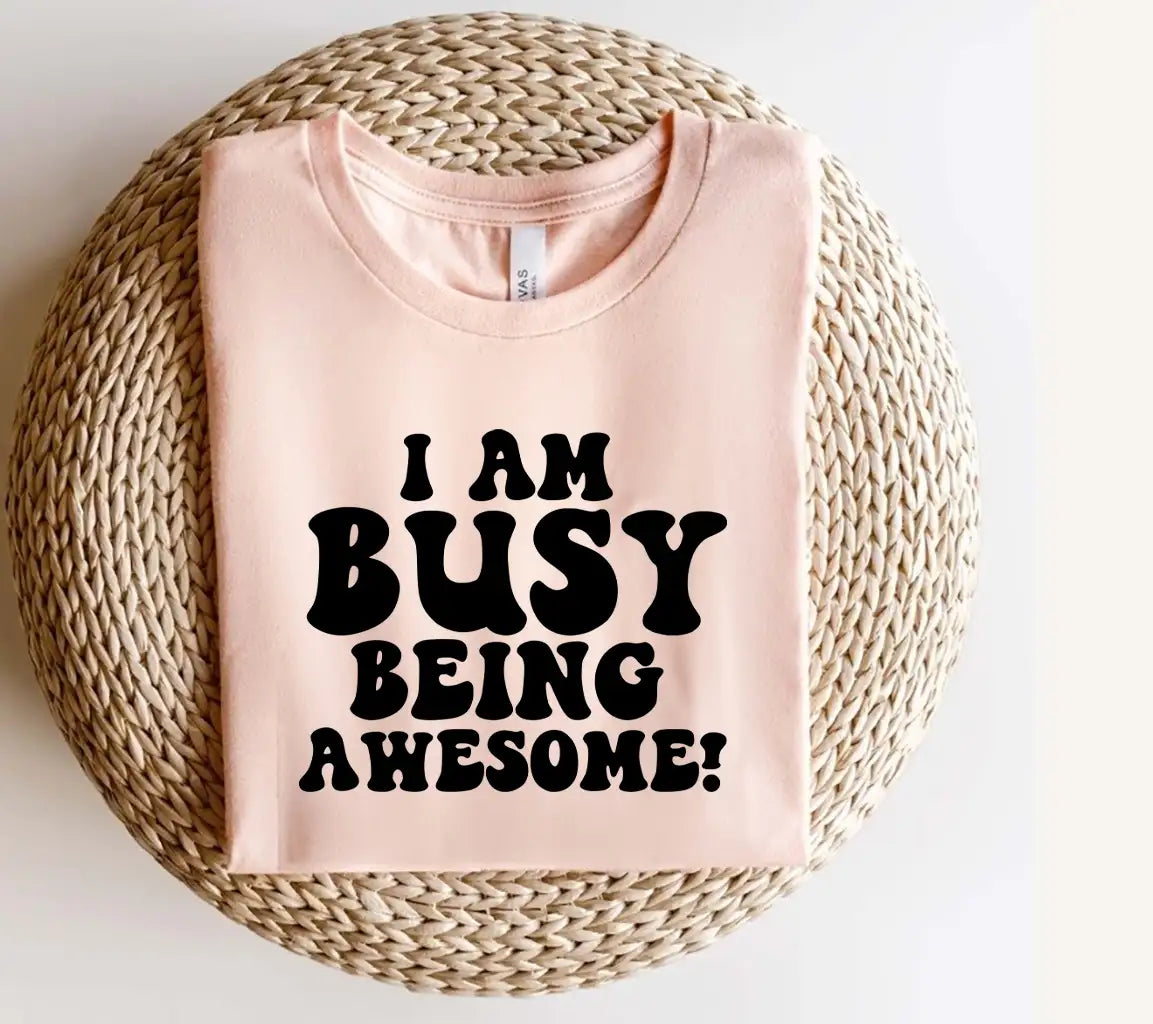 I Am Busy Being Awesome SVG - Huge Office Mug Design SVG