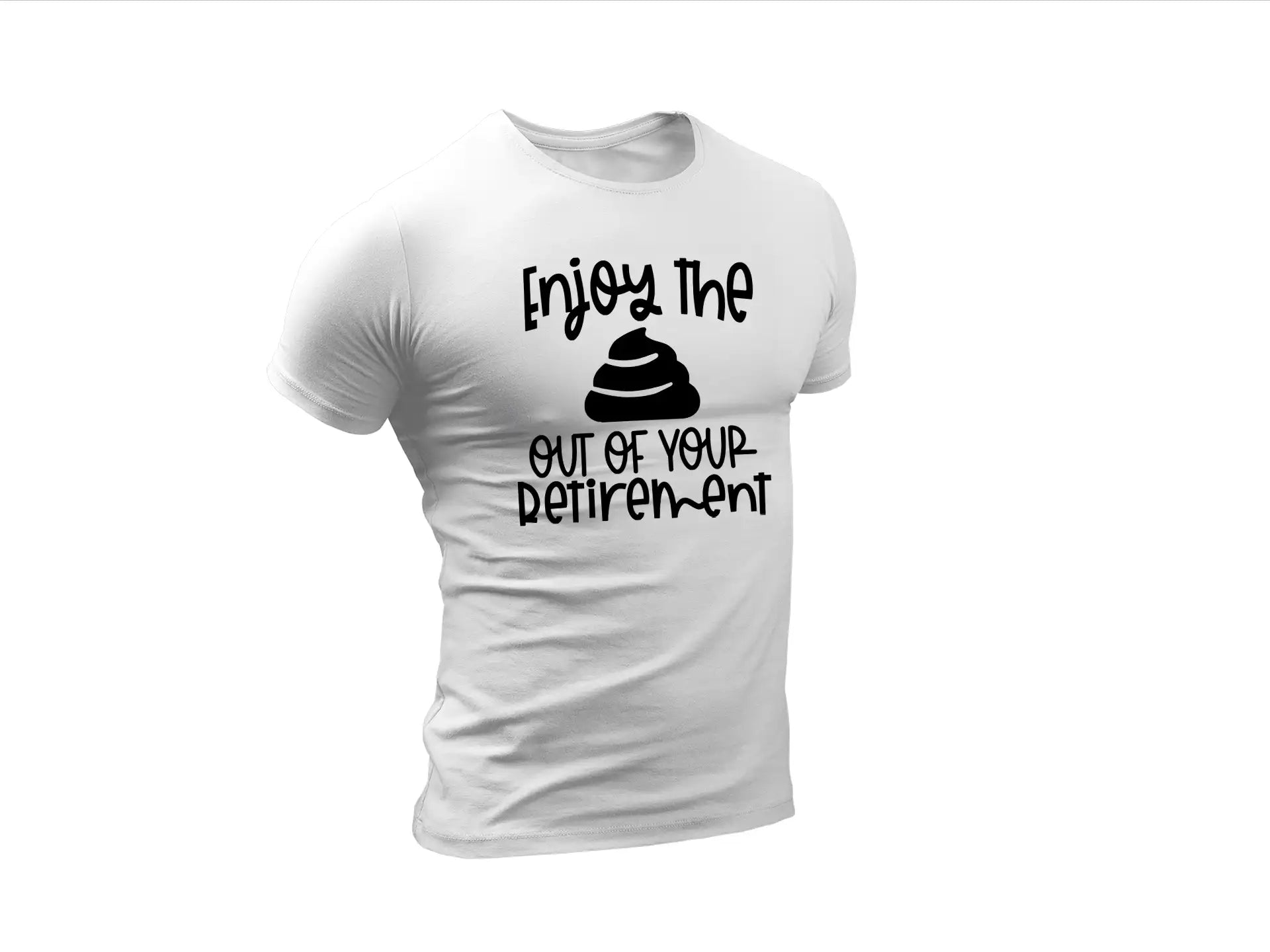 Enjoy the Poop Out of Your Retirement SVG - Funny Retirement Sign SVG