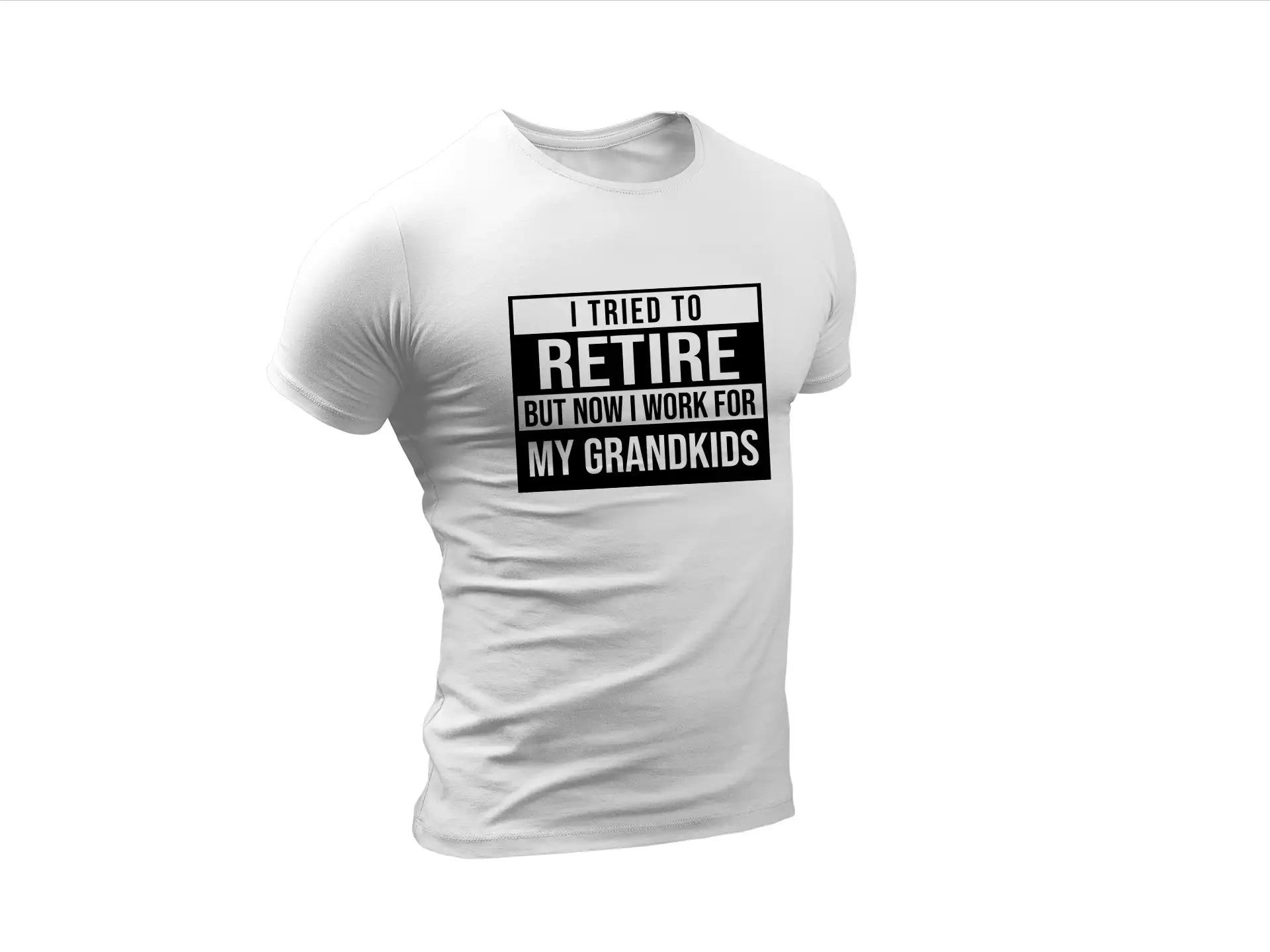 Retired Not So Fast! I Work For My Grandkids SVG SVG