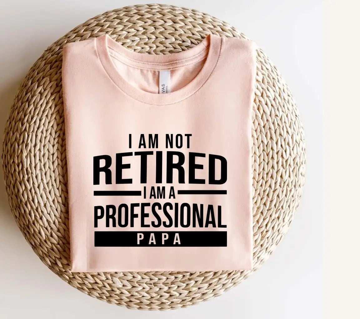Professional Papa SVG - Im Not Retired, Im a Pro! (Huge Design) SVG