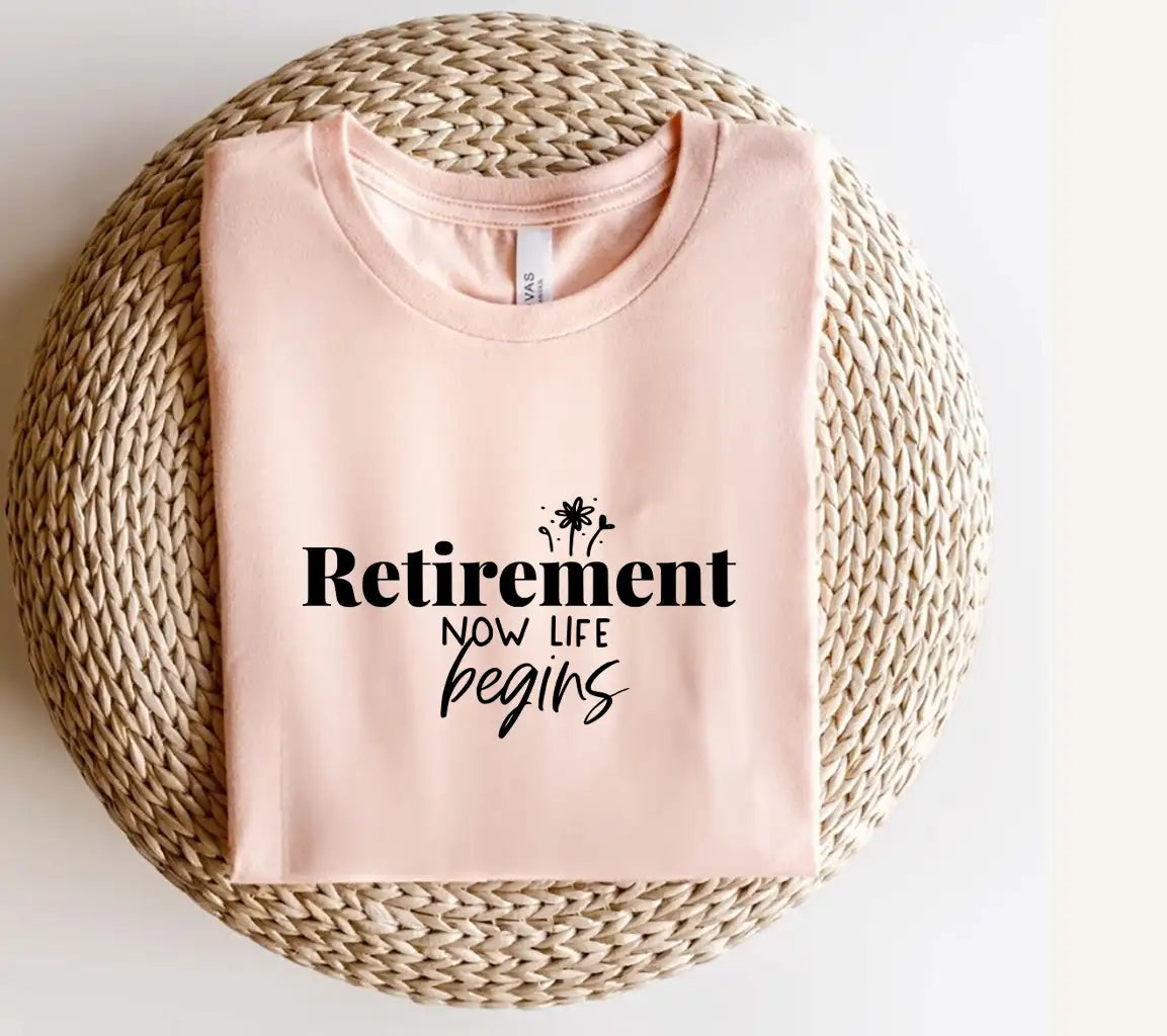 Retirement Now Life Begins SVG Cut File SVG