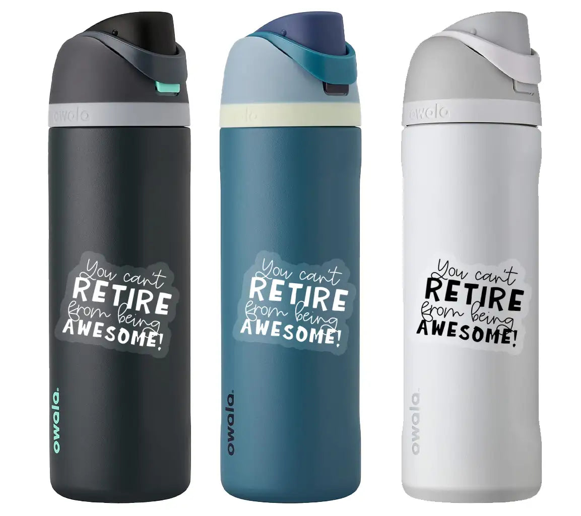 You Cant Retire From Being Awesome SVG - Huge Retirement Quote Design SVG