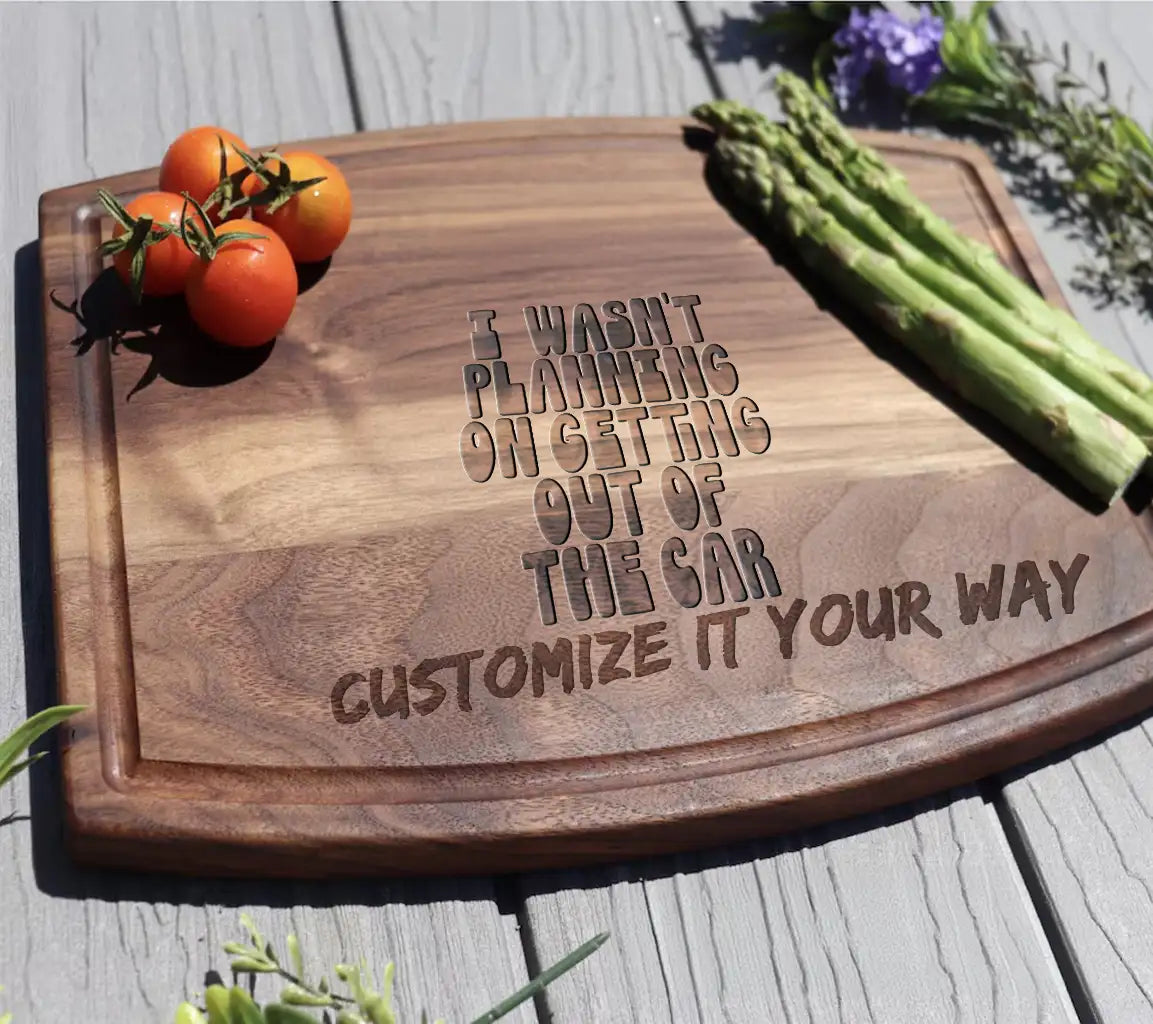 I Wasnt Planning On Getting Out Of The Car - Funny Sarcastic SVG Sign SVG