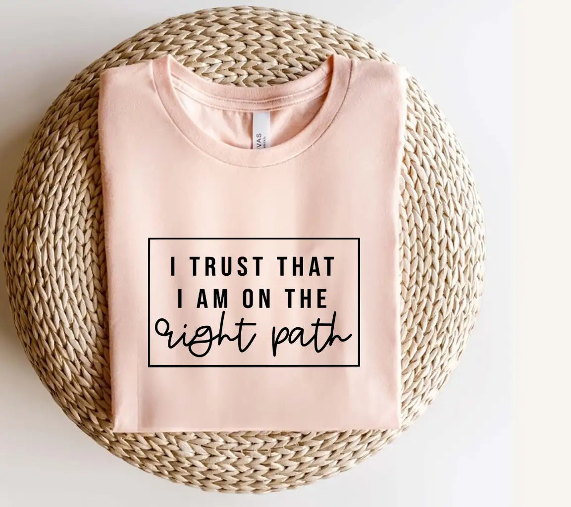 I Trust Im On The Right Path SVG - Motivational Sign for Small Business Owners SVG