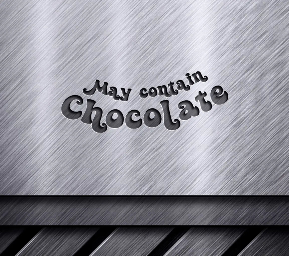  May Contain Chocolate SVG Tote Bag Design SVG
