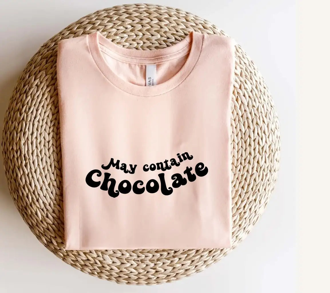  May Contain Chocolate SVG Tote Bag Design SVG