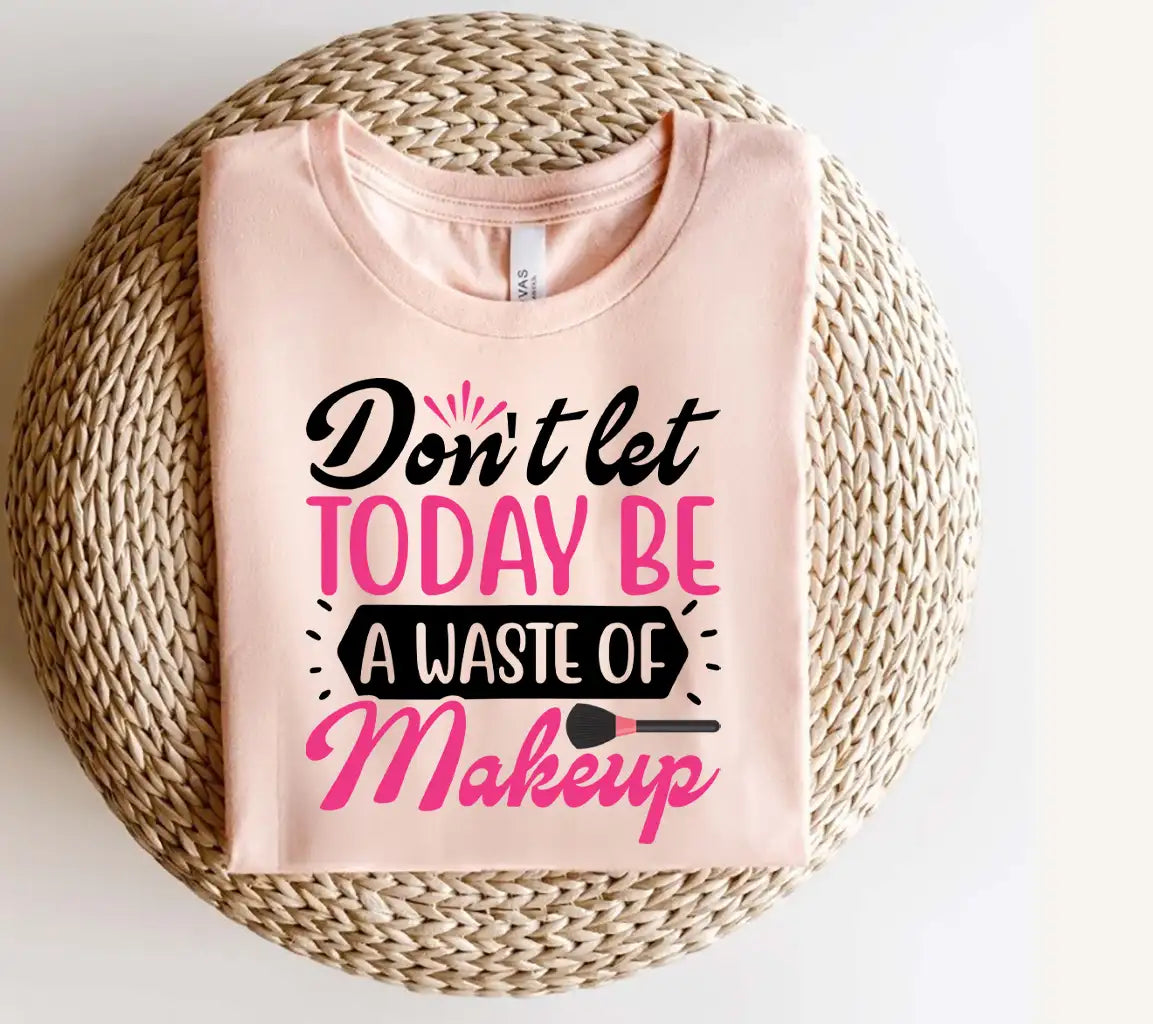 Dont Waste Your Makeup SVG Crazy Lipstick Lady Design SVG