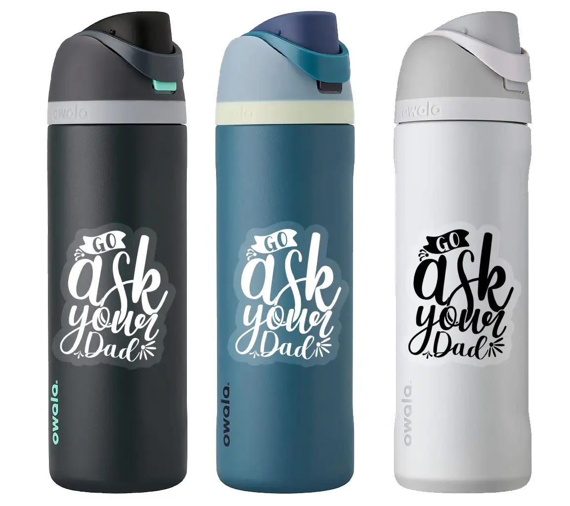 Go Ask Your Dad  SVG Design - Funny Mothers Day Gift SVG