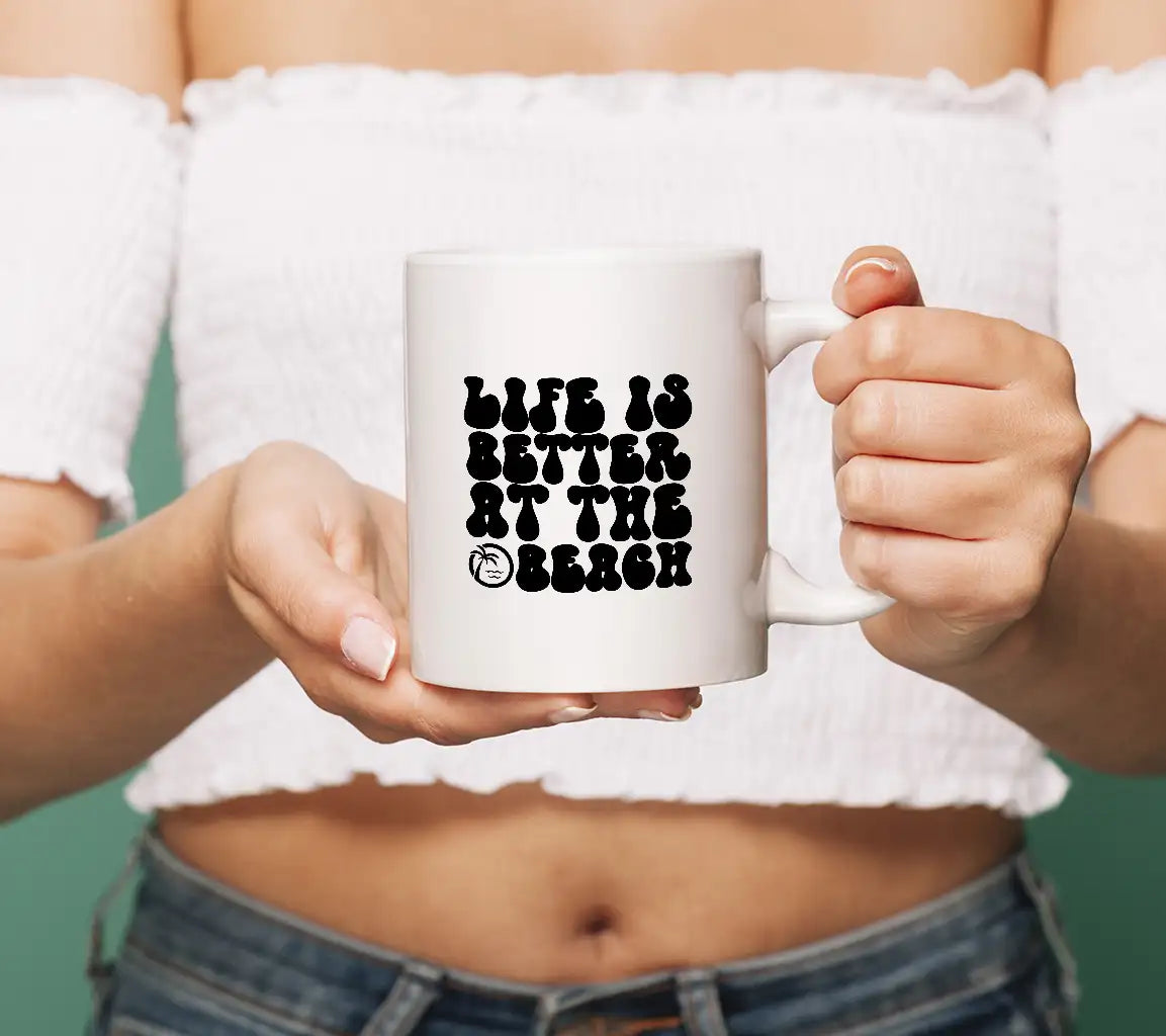Life is Better at the Beach - Retro Summer SVG Design SVG