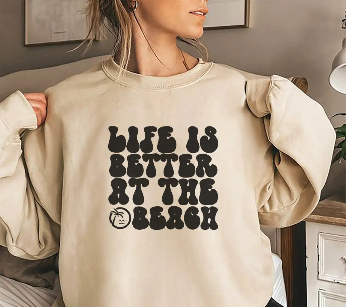 Life is Better at the Beach - Retro Summer SVG Design SVG