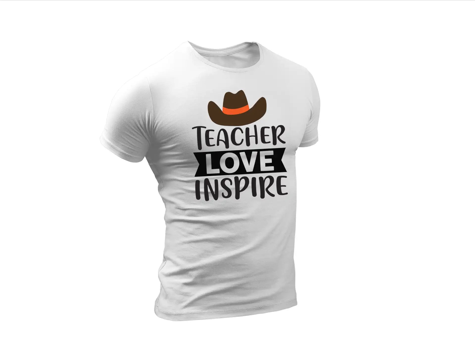 Teacher Love & Inspire SVG Design with Pencil SVG