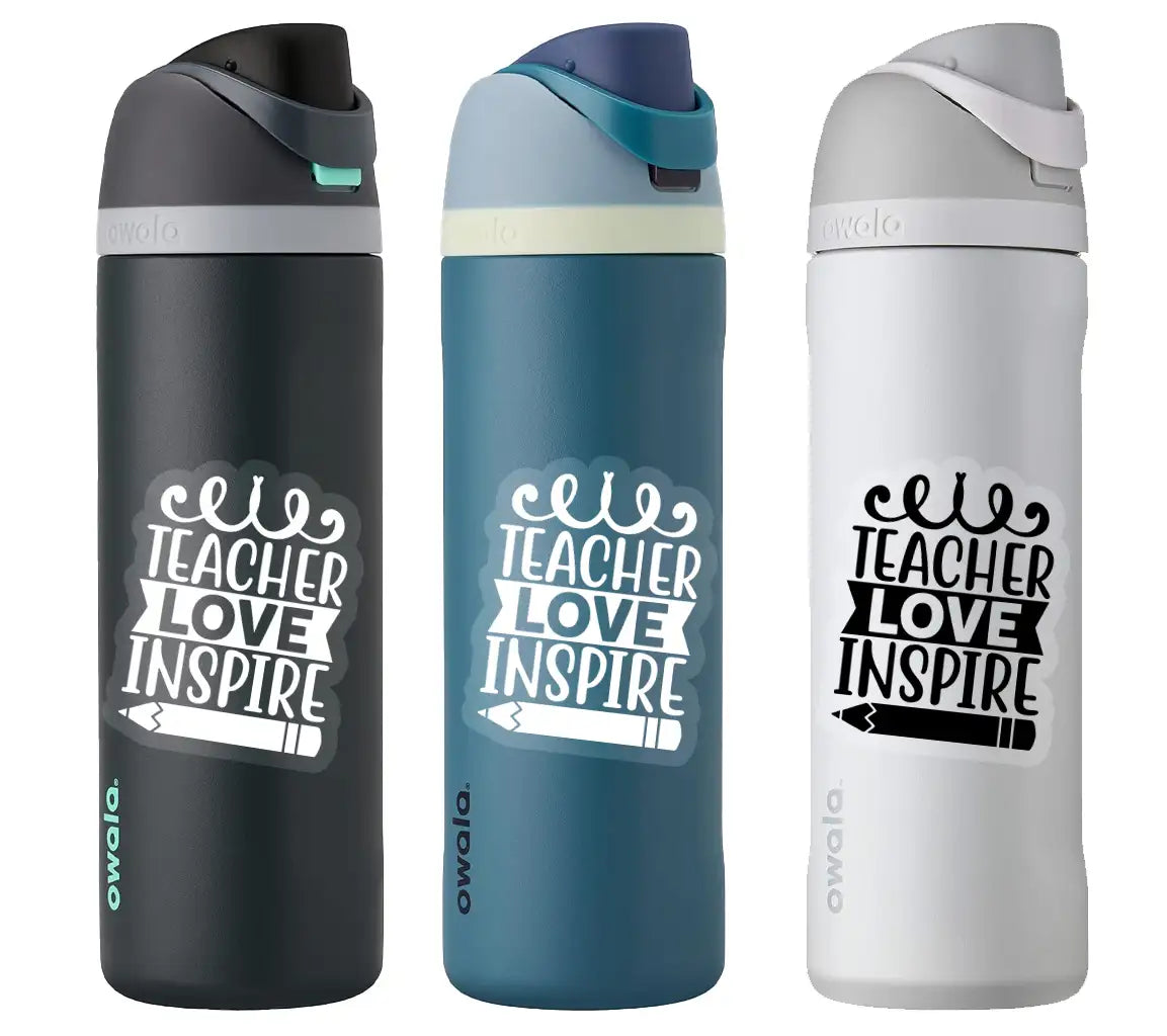 Teacher Love & Inspire SVG Design with Pencil SVG