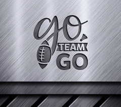 Go Team Go SVG Design -  Sports Design SVG