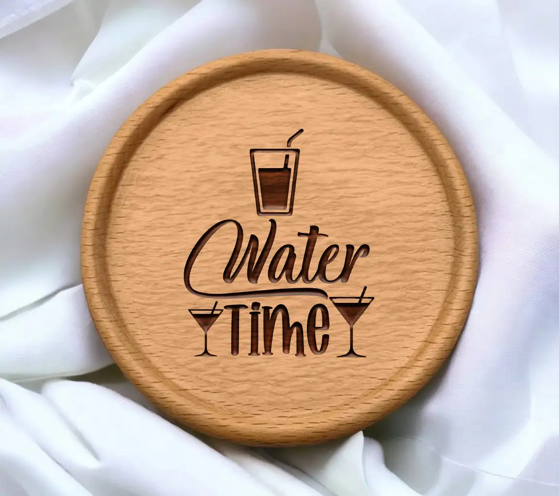  Water Time Design SVG Glass, Martini Glasses, Water Tracker SVG