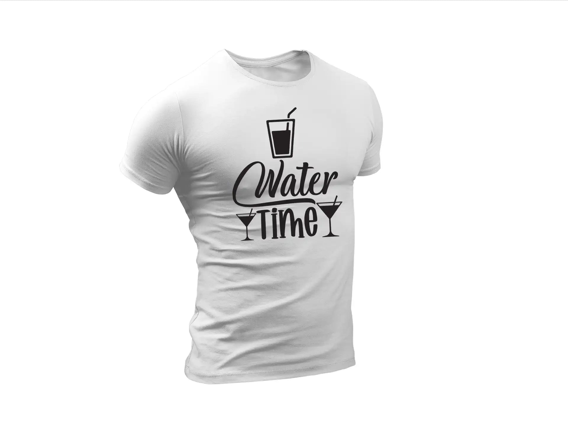  Water Time Design SVG Glass, Martini Glasses, Water Tracker SVG