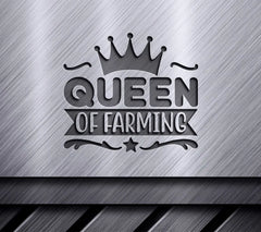 Queen of Farming SVG -  Design Design SVG
