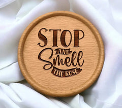 Stop & Smell The Roses  SVG Cut File SVG