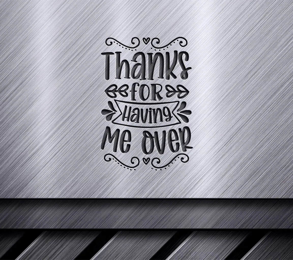  Thanks Before Having Me Over Wine Bag SVG SVG