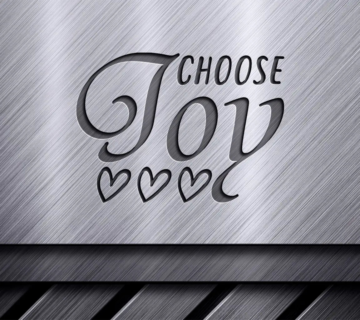  Choose Joy Design SVG with Hearts SVG