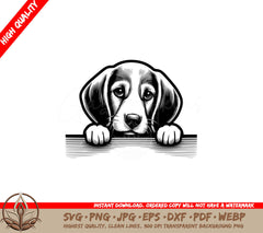 Inquisitive Foxhound SVG - Digital Product - Multiple Formats