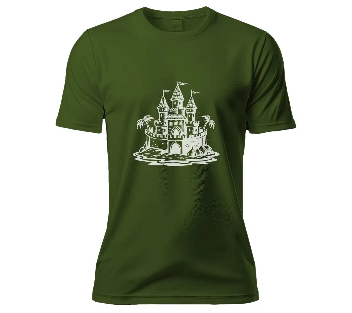  Castle Island SVG Intricate Sandcastle Sketch SVG