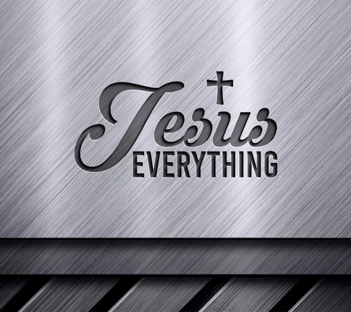 Jesus Everything SVG Design -  Cross Design SVG