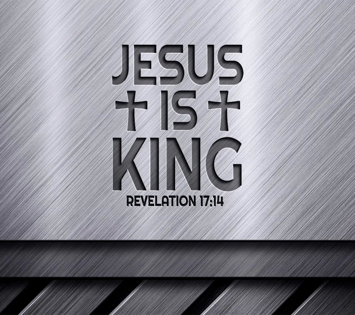 Jesus Is King SVG -  T-Shirt Design SVG